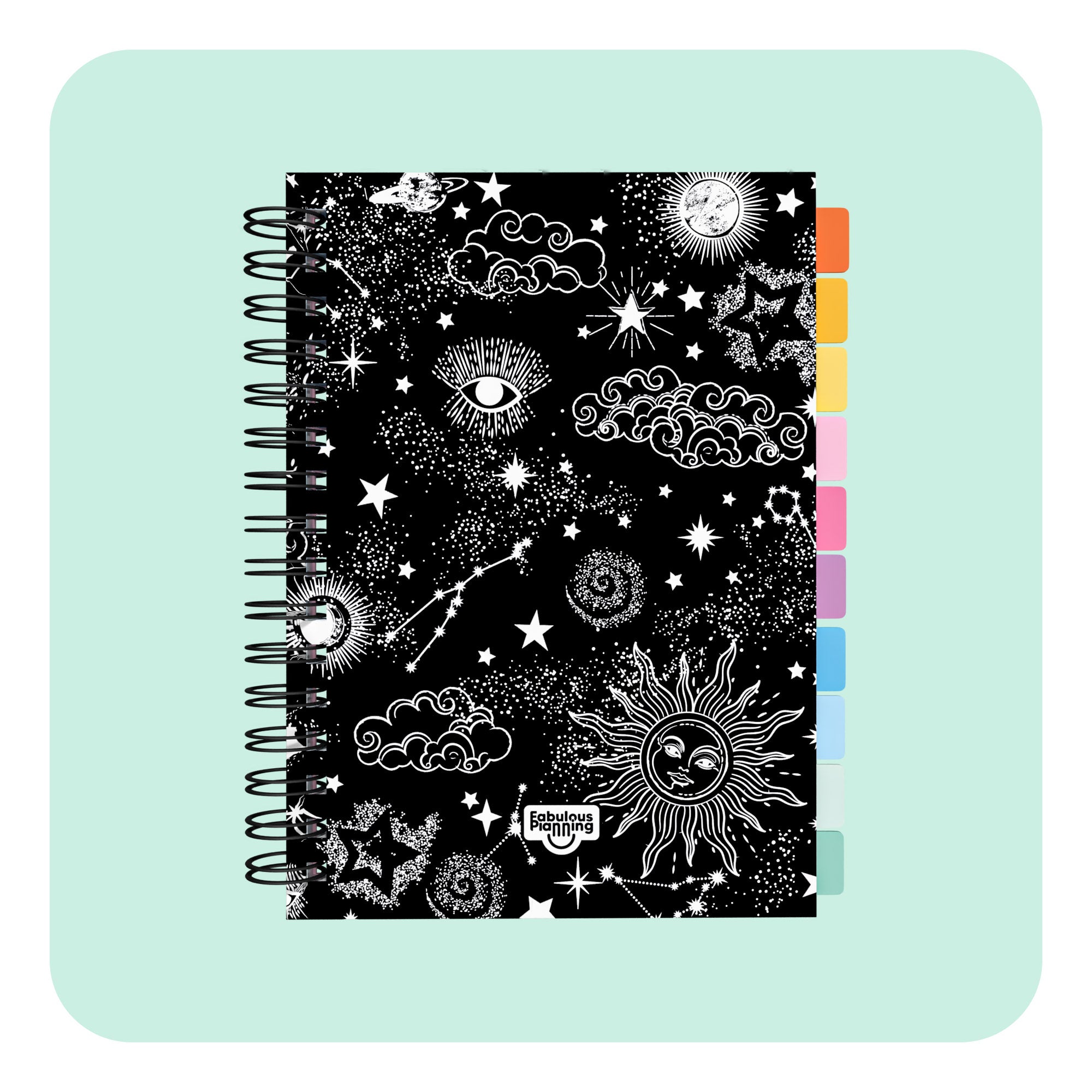 Weekly Undated Spiral Journal