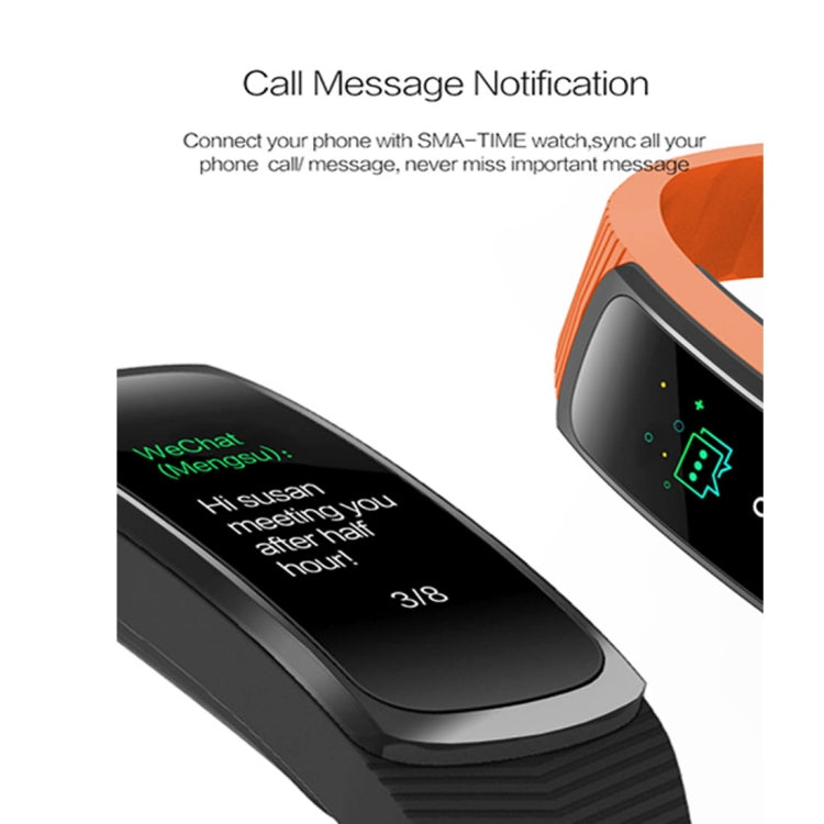 SMA-B3 Fitness Tracker 0.96 inch Bluetooth Smart Bracelet, IP67 Waterproof, Support Activity Traker / Heart Rate Monitor / Blood Pressure Monitor / Remote Capture, SMA-B3/Black, SMA-B3/Orange, SMA-B3/Green, SMA-B3/Blue – Waterproof, Bluetooth, TPU