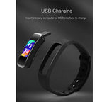 SMA-B3 Fitness Tracker 0.96 inch Bluetooth Smart Bracelet, IP67 Waterproof, Support Activity Traker / Heart Rate Monitor / Blood Pressure Monitor / Remote Capture, SMA-B3/Black, SMA-B3/Orange, SMA-B3/Green, SMA-B3/Blue – Waterproof, Bluetooth, TPU