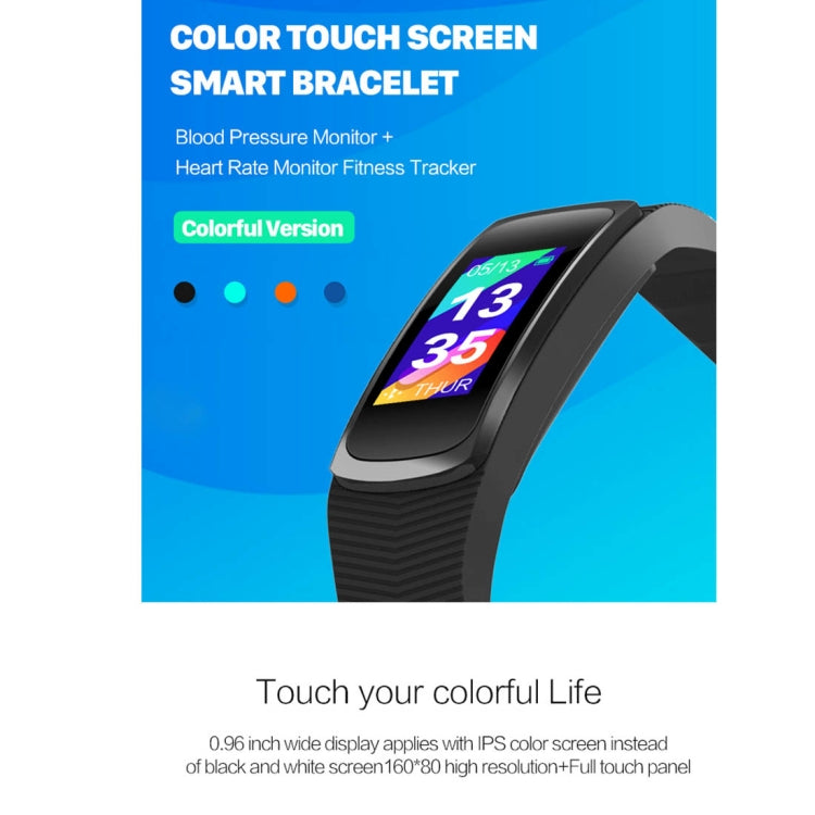 SMA-B3 Fitness Tracker 0.96 inch Bluetooth Smart Bracelet, IP67 Waterproof, Support Activity Traker / Heart Rate Monitor / Blood Pressure Monitor / Remote Capture, SMA-B3/Black, SMA-B3/Orange, SMA-B3/Green, SMA-B3/Blue – Waterproof, Bluetooth, TPU