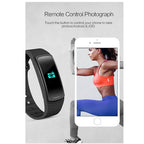 SMA-B3 Fitness Tracker 0.96 inch Bluetooth Smart Bracelet, IP67 Waterproof, Support Activity Traker / Heart Rate Monitor / Blood Pressure Monitor / Remote Capture, SMA-B3/Black, SMA-B3/Orange, SMA-B3/Green, SMA-B3/Blue – Waterproof, Bluetooth, TPU