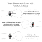 Smart Watch – 1.28" Screen, Heart Rate Monitoring, Leather