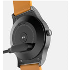 Smart Watch – 1.28" Screen, Heart Rate Monitoring, Leather