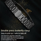 Mijobs Stainless Steel Metal Watch Band for Xiaomi Mi Band 5 & 6