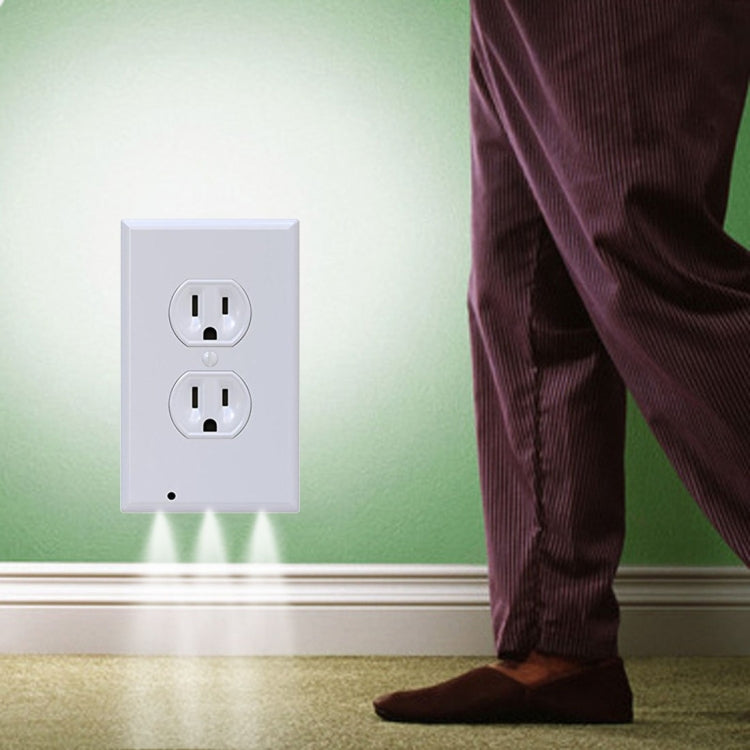 White Light Mini Human Body Motion Induction Night Light, CA0178A, CA0178B CA0178B