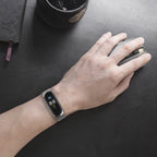 Mijobs Milan CS Screwless Buckle Metal Watch Band Case for Xiaomi Mi Band 5 & 6, Host not Included