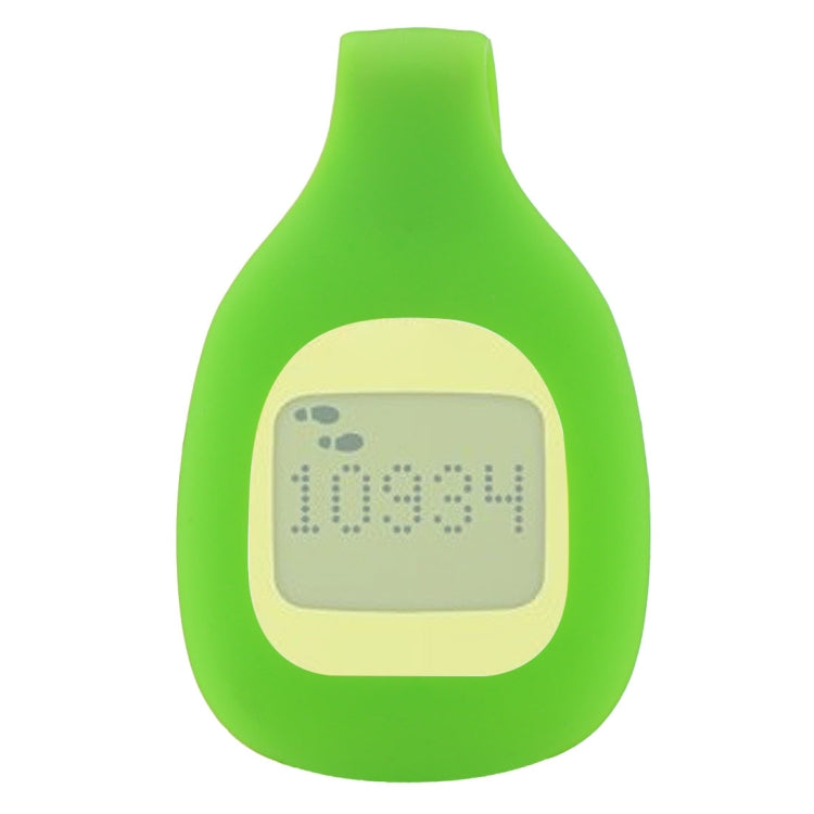 For Fitbit Zip Smart Watch Clip Style Silicone Case, Size: 5.2x3.2x1.3cm Green