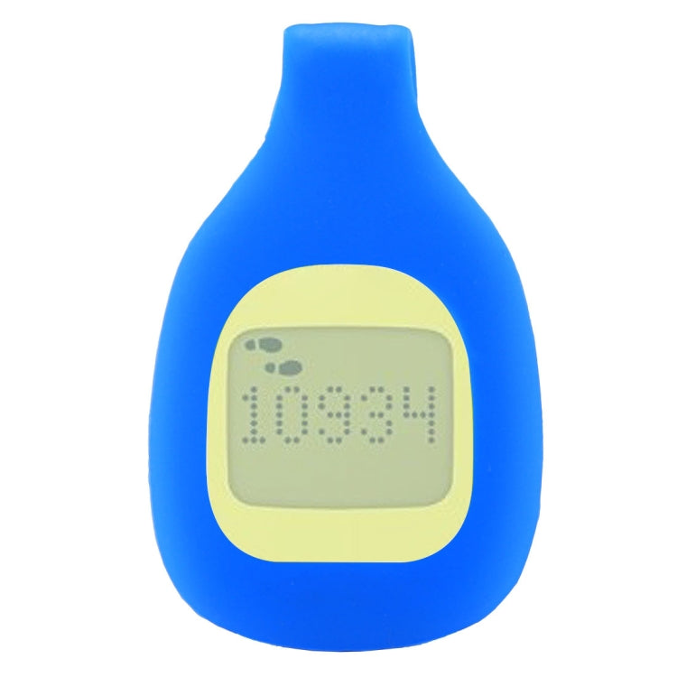 For Fitbit Zip Smart Watch Clip Style Silicone Case, Size: 5.2x3.2x1.3cm Blue