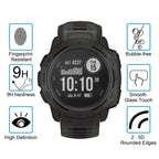 2 PCS ENKAY Hat-Prince 0.2mm 9H 2.15D Curved Edge Tempered Glass Film for Garmin Instinct Intelligent Sports Watch, 2 PCS Garmin Instinct