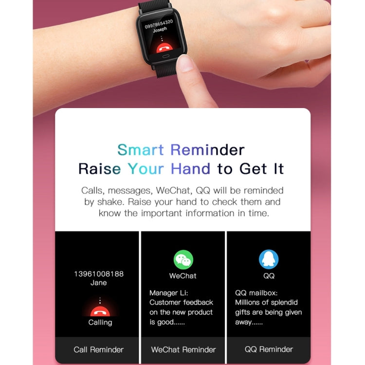 G20 1.3 inch TFT Color Screen Smart Bracelet IP67 Waterproof, Support Call Reminder/ Heart Rate Monitoring /Blood Pressure Monitoring/ Sleep Monitoring/Sedentary Reminder
