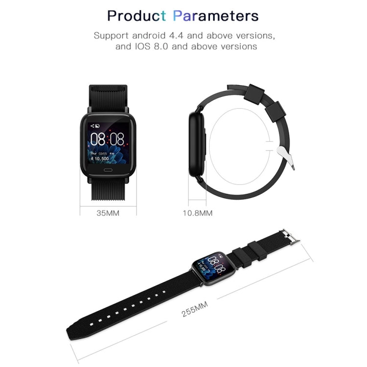 G20 1.3 inch TFT Color Screen Smart Bracelet IP67 Waterproof, Support Call Reminder/ Heart Rate Monitoring /Blood Pressure Monitoring/ Sleep Monitoring/Sedentary Reminder