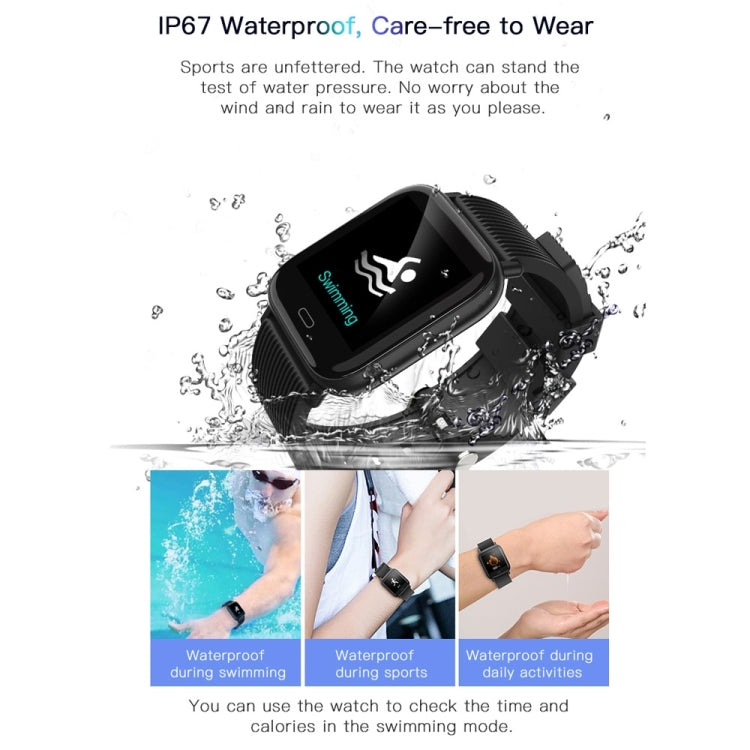 G20 1.3 inch TFT Color Screen Smart Bracelet IP67 Waterproof, Support Call Reminder/ Heart Rate Monitoring /Blood Pressure Monitoring/ Sleep Monitoring/Sedentary Reminder