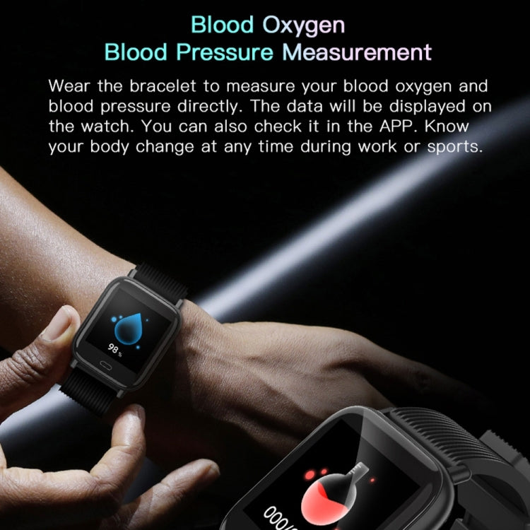 G20 1.3 inch TFT Color Screen Smart Bracelet IP67 Waterproof, Support Call Reminder/ Heart Rate Monitoring /Blood Pressure Monitoring/ Sleep Monitoring/Sedentary Reminder