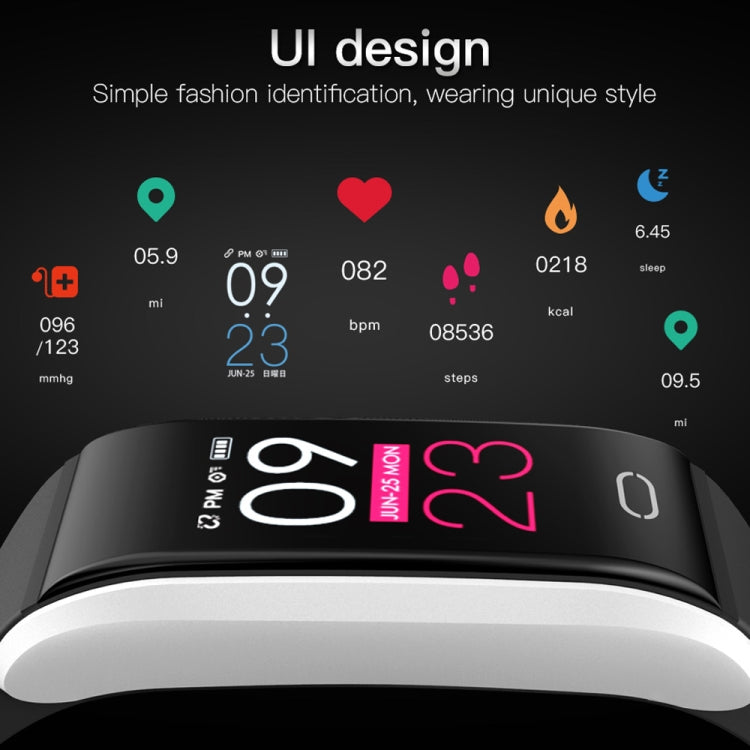 B11 0.96 inches IPS Color Screen Smart Bracelet IP67 Waterproof, Support Call Reminder /Heart Rate Monitoring /Blood Pressure Monitoring /Sleep Monitoring / Sedentary Reminder – Waterproof
