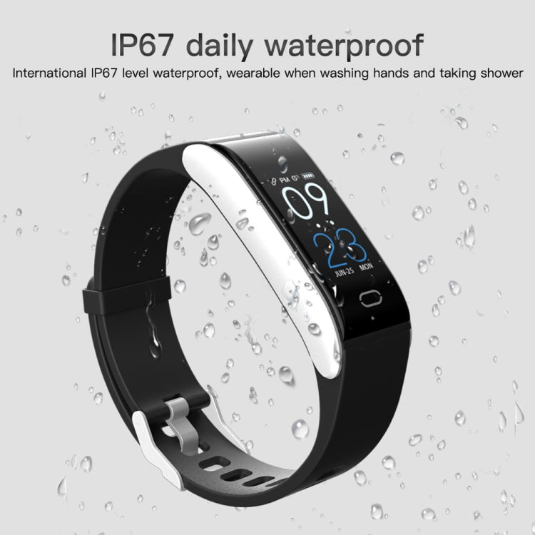 B11 0.96 inches IPS Color Screen Smart Bracelet IP67 Waterproof, Support Call Reminder /Heart Rate Monitoring /Blood Pressure Monitoring /Sleep Monitoring / Sedentary Reminder – Waterproof