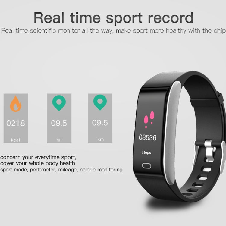 B11 0.96 inches IPS Color Screen Smart Bracelet IP67 Waterproof, Support Call Reminder /Heart Rate Monitoring /Blood Pressure Monitoring /Sleep Monitoring / Sedentary Reminder – Waterproof