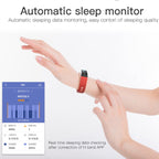 B11 0.96 inches IPS Color Screen Smart Bracelet IP67 Waterproof, Support Call Reminder /Heart Rate Monitoring /Blood Pressure Monitoring /Sleep Monitoring / Sedentary Reminder – Waterproof