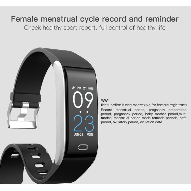 B11 0.96 inches IPS Color Screen Smart Bracelet IP67 Waterproof, Support Call Reminder /Heart Rate Monitoring /Blood Pressure Monitoring /Sleep Monitoring / Sedentary Reminder – Waterproof