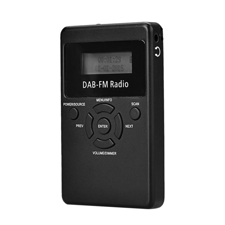 HRD-101 Portable Mini Digital DAB+FM Radio with Lanyard & Headset – Lanyard Default Title