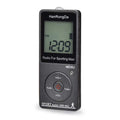HRD-602 Digital Display FM AM Mini Sports Radio with Step Counting Function Black