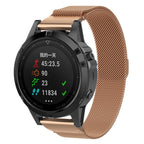 For Garmin Fenix 6S Milanese Watch Band, For Garmin Fenix 6S For Garmin Fenix 6S Rose Gold