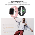 SMA-F1 Sports Watch – 1.3" Screen, IP68 Waterproof, Blood Pressure Monitoring