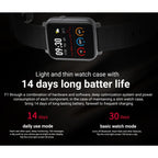 SMA-F1 Sports Watch – 1.3" Screen, IP68 Waterproof, Blood Pressure Monitoring