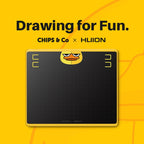 HUION HS64 Chips Special Edition 5080 LPI Art Drawing Tablet with Battery-free Pen for Fun, HS64