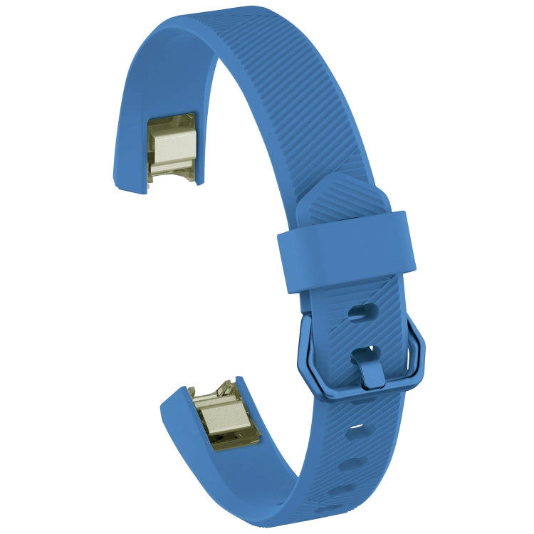 Solid Color Silicone Watch Band for FITBIT Alta / HR, Size: L(Brown), L – Durable Build, Easy to Use L CA0668HC