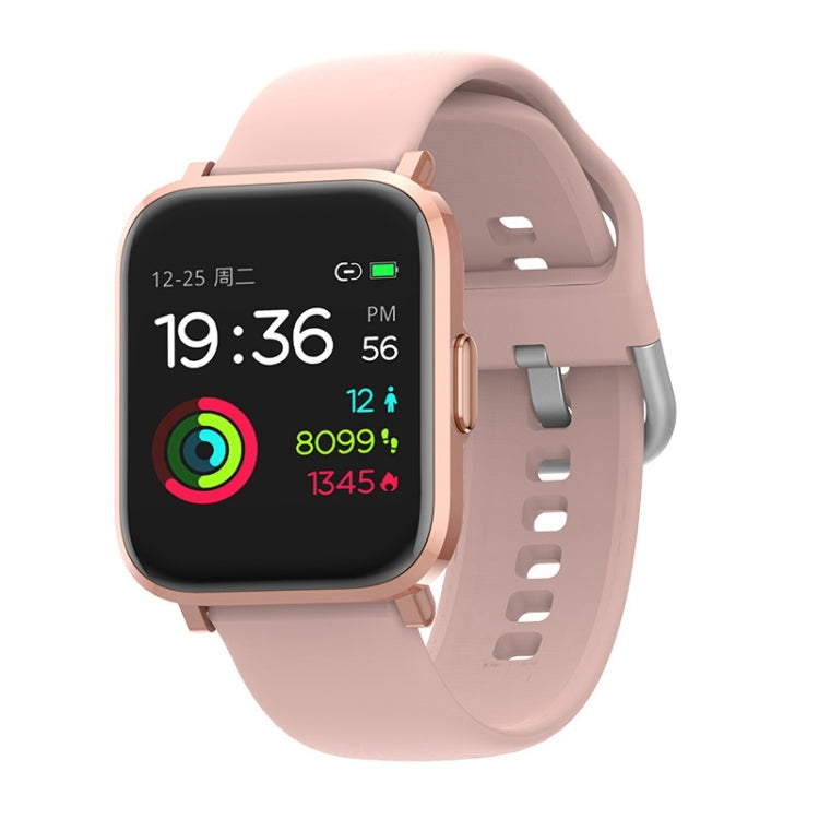 CS201 Watch – IP68 Waterproof, Heart Rate Monitoring Pink