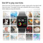 CS201 Watch – IP68 Waterproof, Heart Rate Monitoring