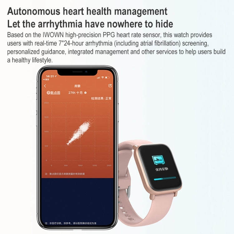 CS201 Watch – IP68 Waterproof, Heart Rate Monitoring