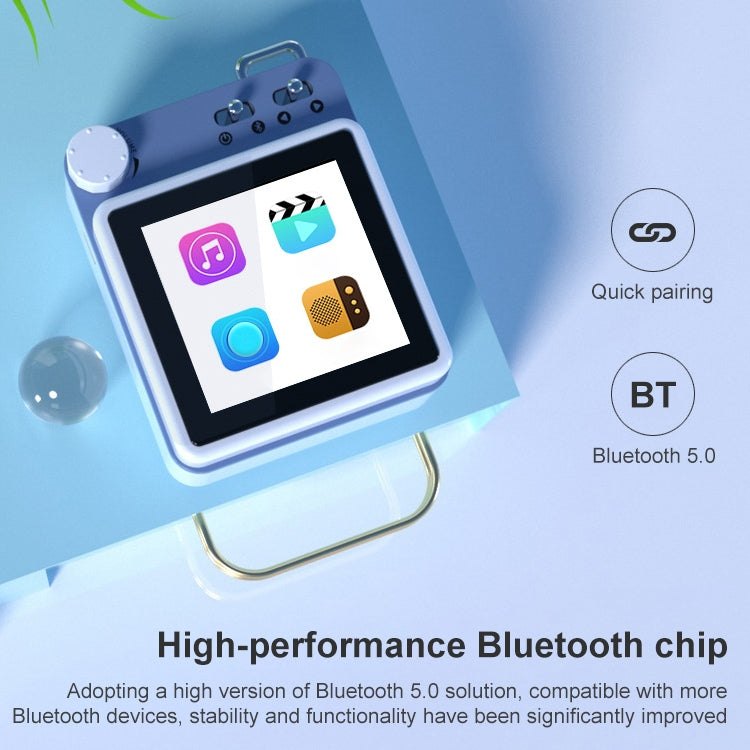 mahdi M188 8GB Bluetooth MP3 Music Video Player – Card Slot, Bluetooth