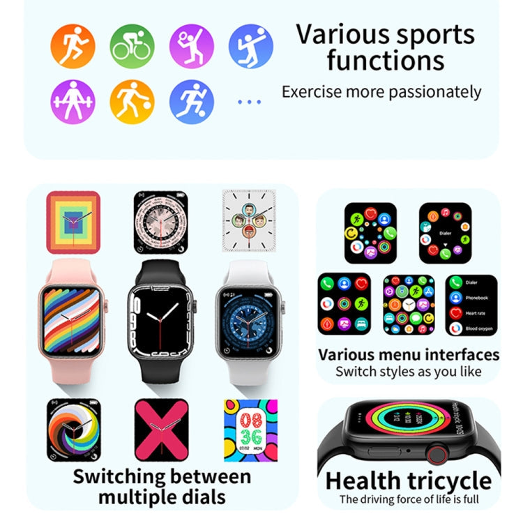 T900 Smart Watch – 1.92" Screen, Blood Pressure Monitoring, Heart Rate Monitoring