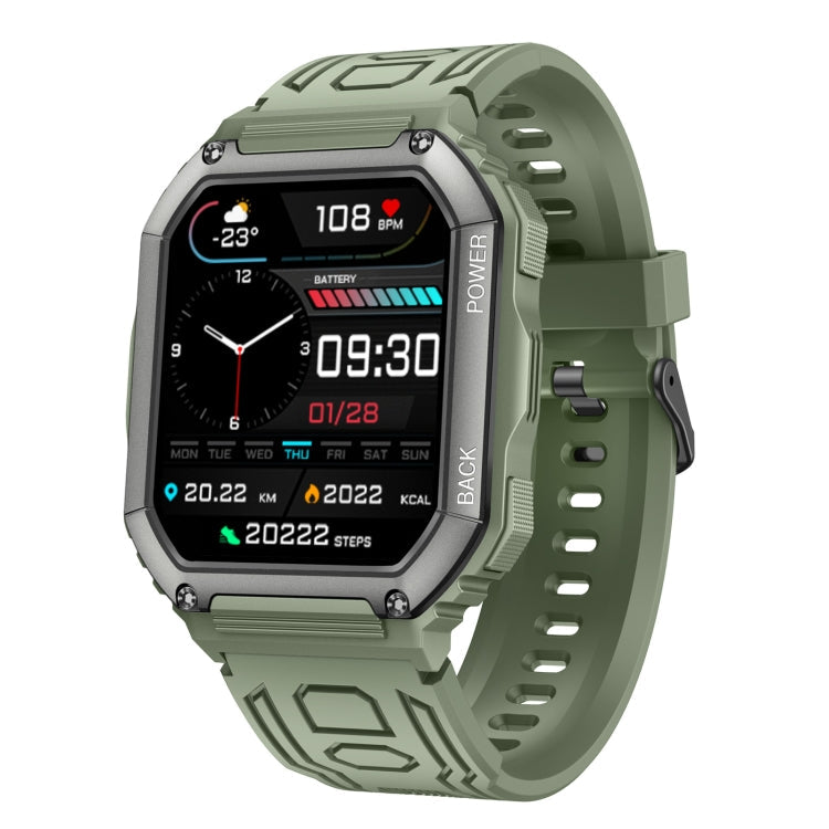 KR06 Smart Watch – Blood Pressure Monitoring, Heart Rate Monitoring Green