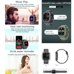 KR06 Smart Watch – Blood Pressure Monitoring, Heart Rate Monitoring