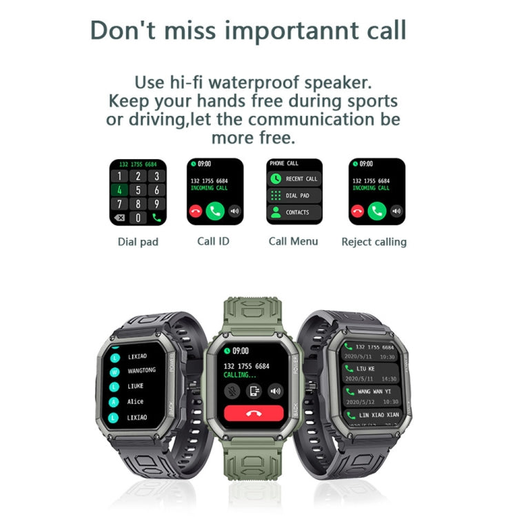 KR06 Smart Watch – Blood Pressure Monitoring, Heart Rate Monitoring