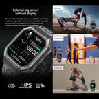KR06 Smart Watch – Blood Pressure Monitoring, Heart Rate Monitoring