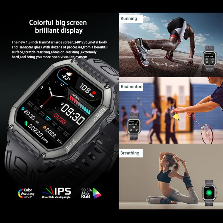 KR06 Smart Watch – Blood Pressure Monitoring, Heart Rate Monitoring
