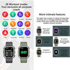 KR06 Smart Watch – Blood Pressure Monitoring, Heart Rate Monitoring