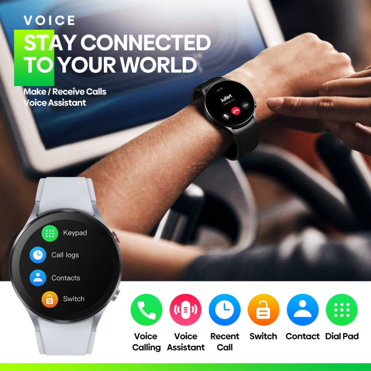 Zeblaze GR 3 1.32 inch Smart Watch, Support Voice Calling / Heart Rate / Blood Oxygen / On-Wrist Skin Temperature / Sport Modes