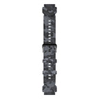 For KOSPET TANK M1 Pro (CA0832B) Silicone Watch Band, Watch Band Camouflage, Watch Band Black