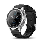 HAMTOD Smart Watch – 1.6" Screen, Heart Rate Monitoring, Bluetooth Call Black