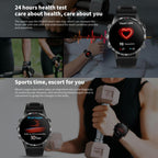 HAMTOD Smart Watch – 1.6" Screen, Heart Rate Monitoring, Bluetooth Call