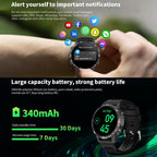 HAMTOD Smart Watch – 1.6" Screen, Heart Rate Monitoring, Bluetooth Call