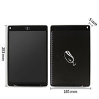 Portable 12 inch LCD Writing Tablet Drawing Graffiti Electronic Handwriting Pad Message Graphics Board Draft Paper with Writing Pen, 12 inch White, 12 inch Black, 12 inch Green, 12 inch Blue, 12 inch Red