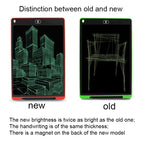 Portable 12 inch LCD Writing Tablet Drawing Graffiti Electronic Handwriting Pad Message Graphics Board Draft Paper with Writing Pen, 12 inch White, 12 inch Black, 12 inch Green, 12 inch Blue, 12 inch Red