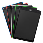 Portable 12 inch LCD Writing Tablet Drawing Graffiti Electronic Handwriting Pad Message Graphics Board Draft Paper with Writing Pen, 12 inch White, 12 inch Black, 12 inch Green, 12 inch Blue, 12 inch Red
