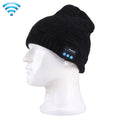 Square Textured Knitted Bluetooth Headset Warm Winter Hat with Mic for Boy & Girl & Adults Default Title