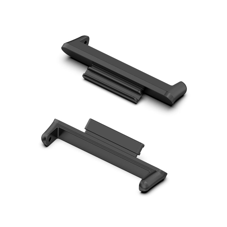 For Huawei Watch Fit 2 2 in 1 Metal Watch Band Connectors – Durable Build, Easy to Use Black